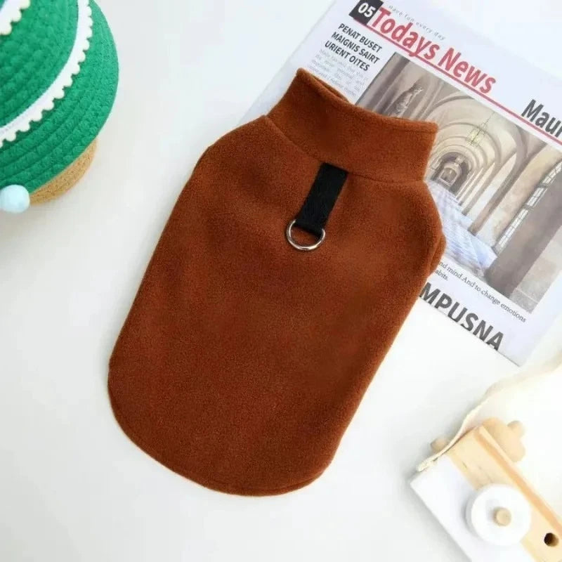 Pet Dog Clothes Autumn Winter Coat Fleece Warm Sweater Vest For Small Chihuahua Bulldog Dogs Jackets Costumes Supplies